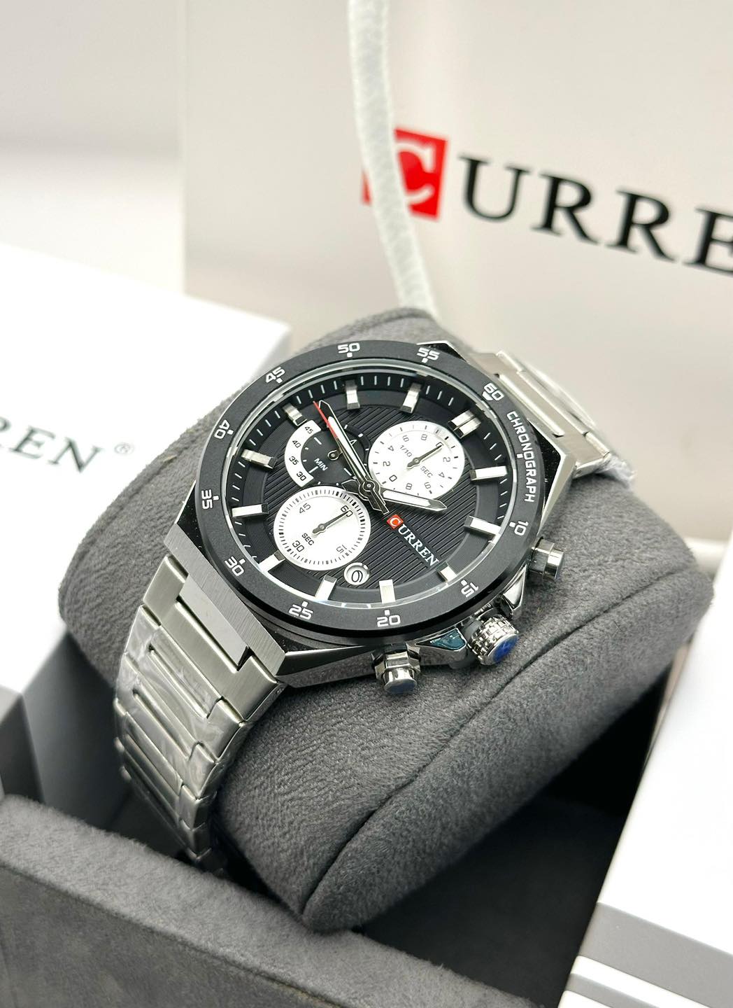 MONTRE CURREN CHRONO HOMME F3