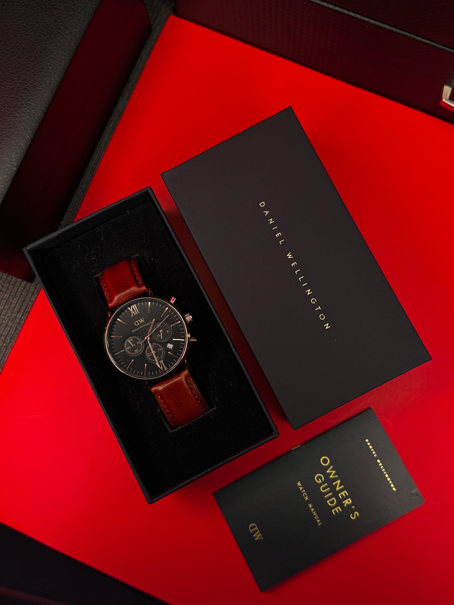 MONTRE DANIEL WELLINGTON MARRON