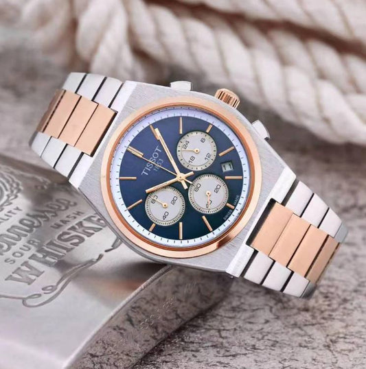 Montre PRX en Acier inoxydable Gb duo pink blue