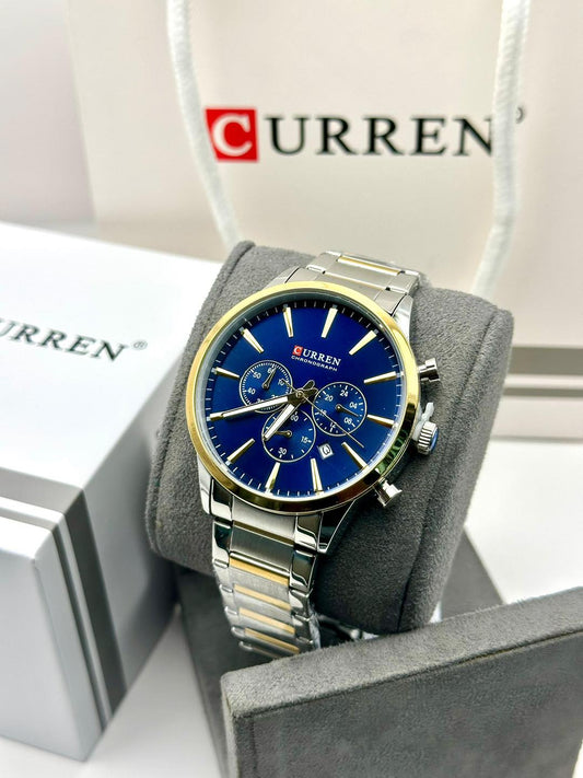 MONTRE CURREN CHRONO HOMME F10