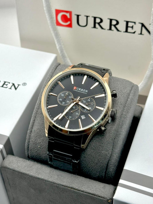 MONTRE CURREN CHRONO HOMME F11