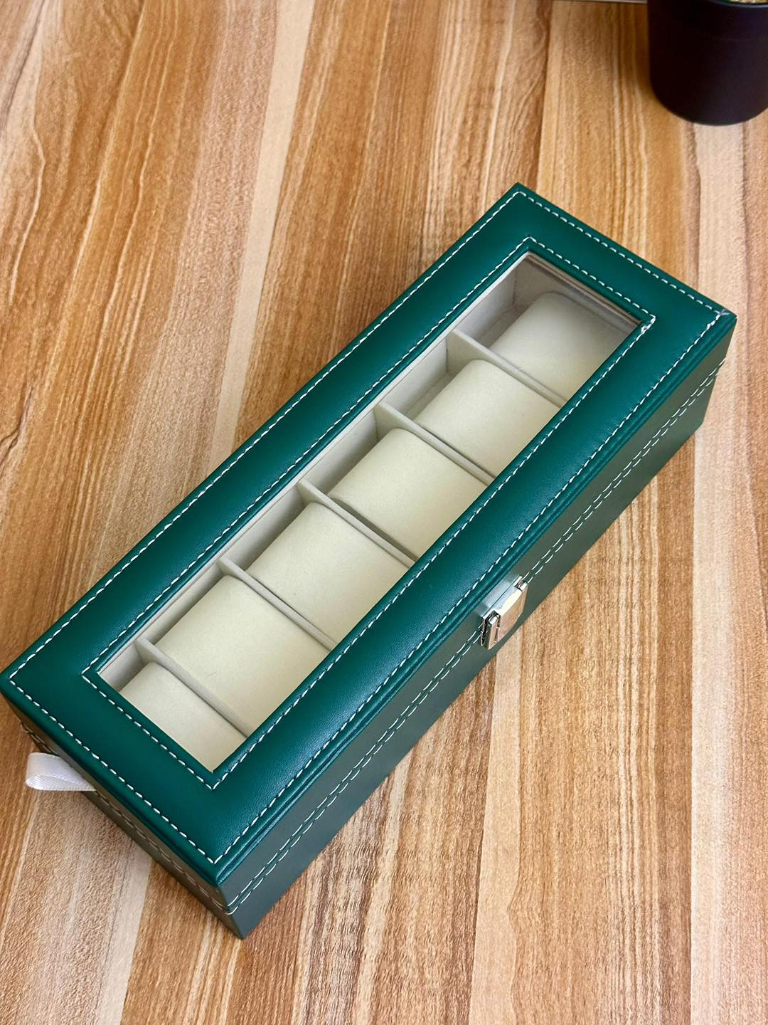 COFFRET DE RANGEMENT POUR MONTRES / 6 PIECES