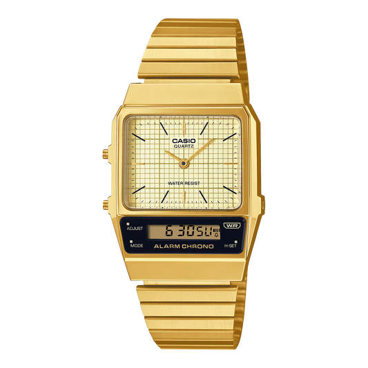 MONTRE CASIO DORE AQ-800E