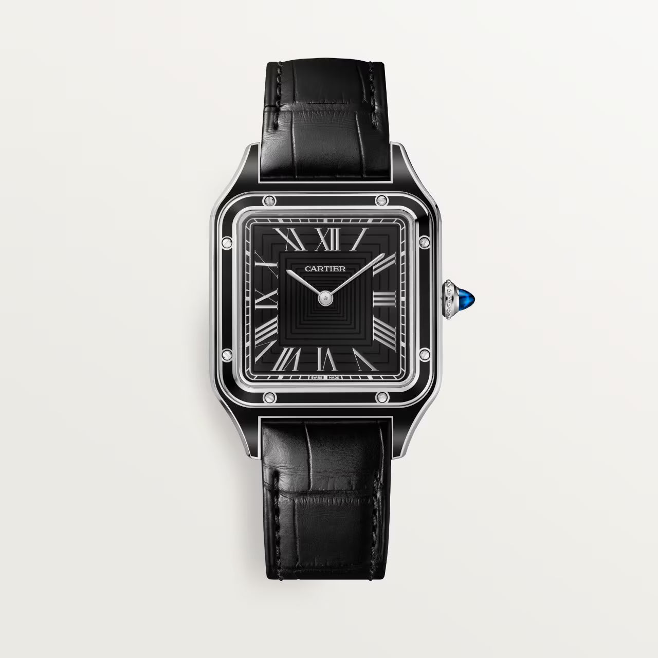 MONTRE CARTIER SANTOS CUIR